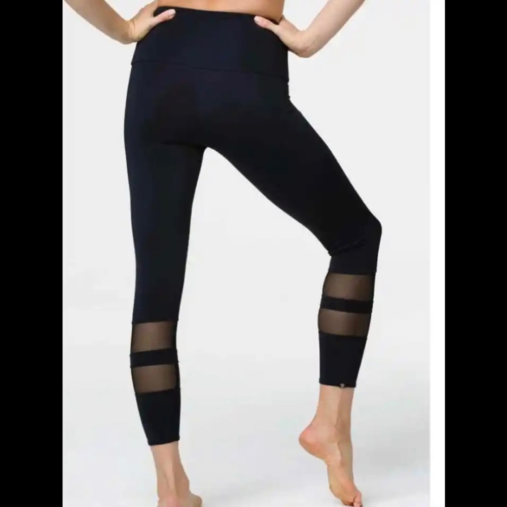 Onzie Flow high rise mesh black Legging